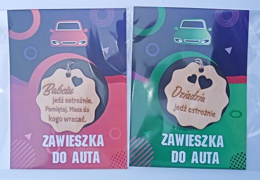 Zdjęcie oferty: Zawieszka do auta dla Babci i Dziadka