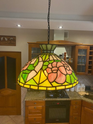 Zdjęcie oferty: lampa wisząca witrażowa Tiffany 