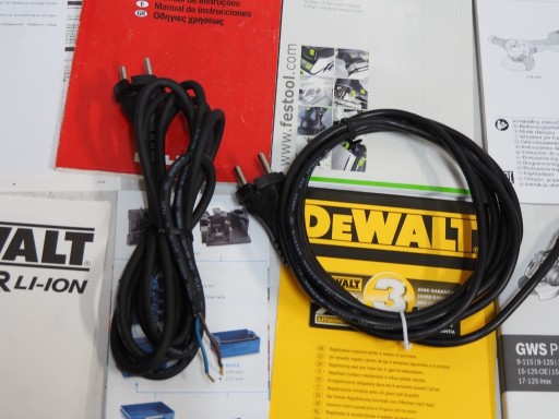 Zdjęcie oferty: DEWALT kabel przewód 3m wiertarka młot szlifierka 