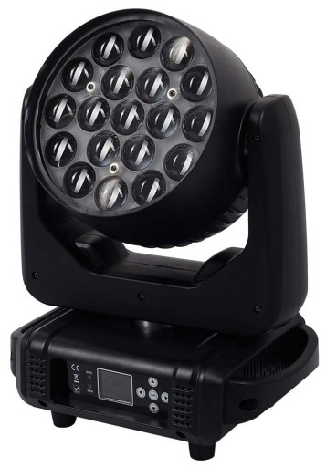 Zdjęcie oferty: Ruchoma głowa LED FLASH  Wash Zoom Head 19x15 W 