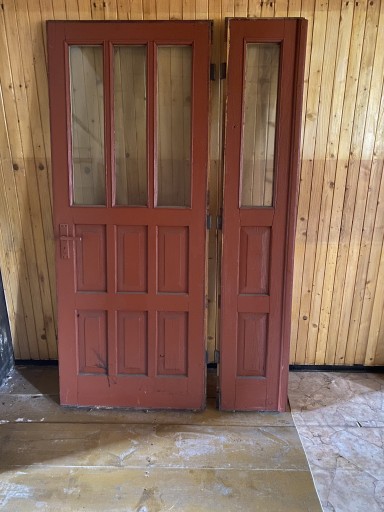 Zdjęcie oferty: Drzwi zewnętrzne z drewna