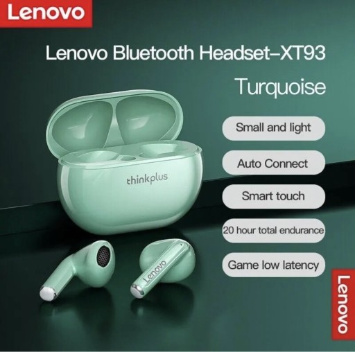 Zdjęcie oferty: Słuchawki bezprzewodowe Lenovo thinkplus XT93