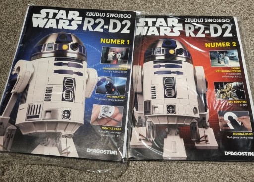 Zdjęcie oferty: Kolekcja Deagostini Star Wars R2 D2 nr 1 i 2 robot