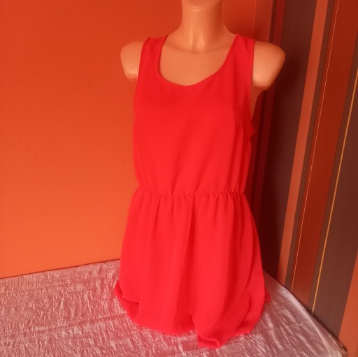 Zdjęcie oferty: pomarańczowa sukienka H&M 38 