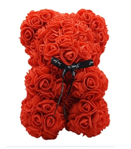 Zdjęcie oferty: Miś z Róż na Prezent 25cm