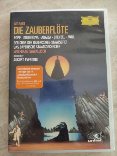 Zdjęcie oferty: Mozart - Die Zauberflöte DVD