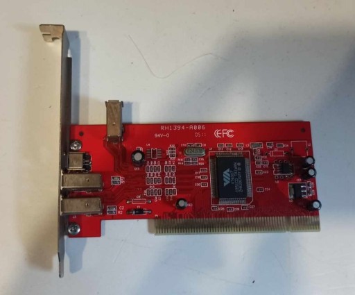 Zdjęcie oferty: Karta/Kontroler Firewire  PCI IEEE 1394