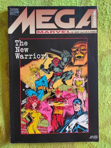 Zdjęcie oferty: Mega Marvel 3 (8)/95 - The New Warriors