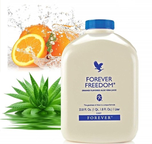 Zdjęcie oferty: Forever Freedom 1 L napój z aloesu pomarańczowy, najtaniej