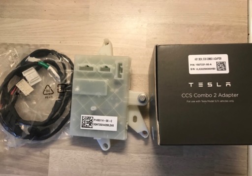 Zdjęcie oferty: Nowy zestaw.retrofit CCS Tesla X Najtaniej KPL!