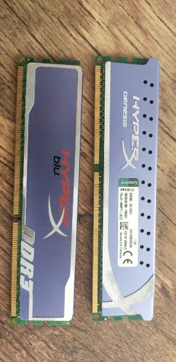 Zdjęcie oferty: Kingston DDR3 2 kości po 4GB