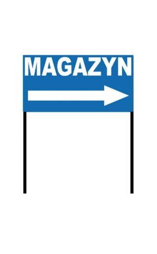 Zdjęcie oferty: TABLICA SZYLD INFORMACYJNA MAGAZYN PARKING 100x50