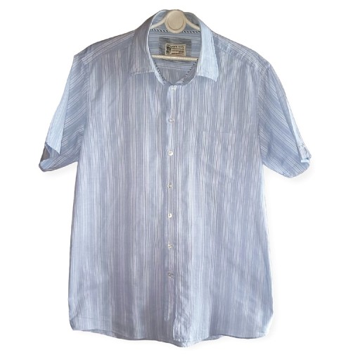 Zdjęcie oferty: Pierre Cardin błękitna koszula męska bawełna XL 