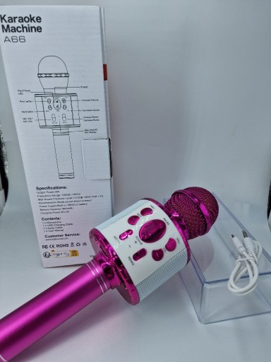 Zdjęcie oferty: Mikrofon bezprzewodowy z głośnikiem karaoke.(3)