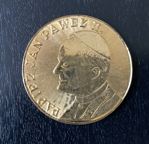 Zdjęcie oferty: Medal Jan Paweł II z pielgrzymki VI 1979 złocony