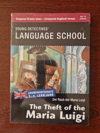 Zdjęcie oferty: Książka kryminał do nauki angielskiego 12 lat "The Theft of the MariaLuigi"