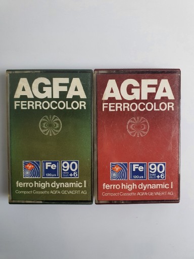 Zdjęcie oferty: Agfa Ferrocolor kasety