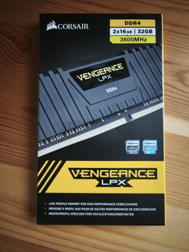Zdjęcie oferty: NOWE corsair 32gb 3600mhz ddr4 18-22-22-42