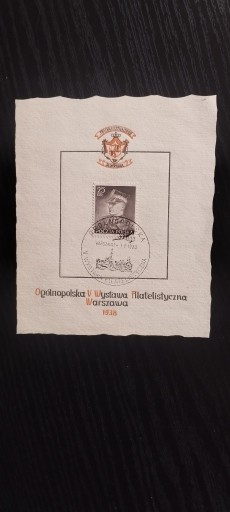 Zdjęcie oferty: Wystawa Filatelistyczna 1938