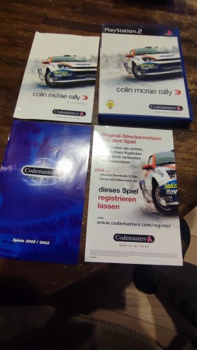 Zdjęcie oferty: Colin Mcrae Rally 3 Sony PlayStation 2 PS2 Pudełko