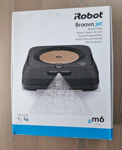 Zdjęcie oferty: Robot myjący iRobot Braava Jet m6 (czarny)