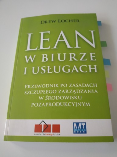 Zdjęcie oferty: Lean w biurze i usługach Drew Locher