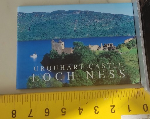 Zdjęcie oferty: Magnes na lodówkę kolekcja Loch Ness Szkocja pilne