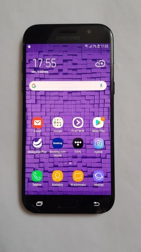 Zdjęcie oferty: Samsung A5 2017 A520F org lcd pęknięta szybka