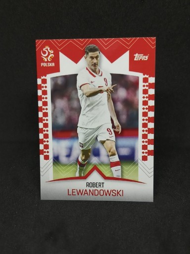 Zdjęcie oferty: Karta Topps Robert Lewandowski Polska 