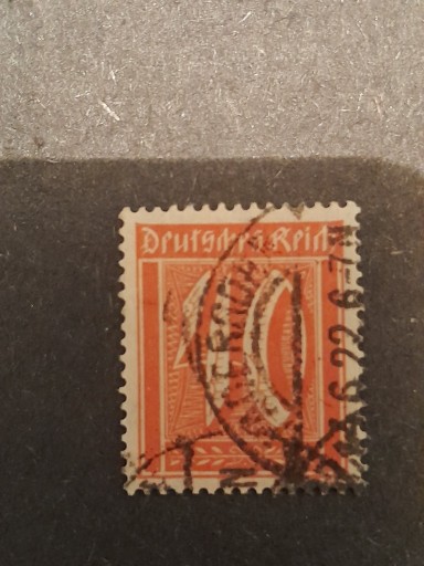 Zdjęcie oferty: Znaczek Cesarstwo Niemieckie 1920  kasowany