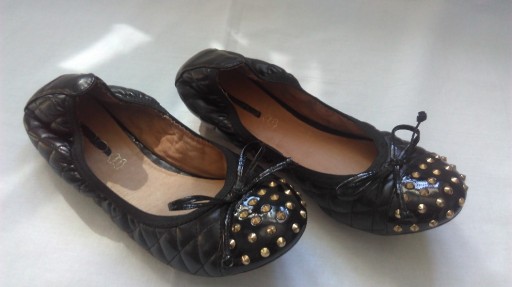 Zdjęcie oferty: buty damskie BALERINY czarne Aldo r. 37,5 NOWE