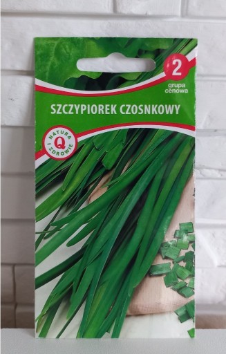 Zdjęcie oferty: Szczypiorek czosnkowy nasiona 5g