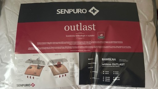 Zdjęcie oferty: Kołdra 135x200 Całoroczna Senpuro OUTLAST 