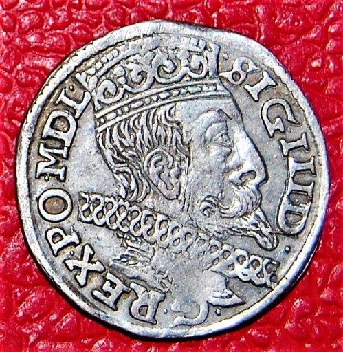 Zdjęcie oferty: Trojak Zygmunt III Waza 1600 srebro Stan dobry