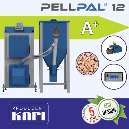 Zdjęcie oferty: Kocioł na pellet PELLPAL 12kW 5 klasa EcoDesign