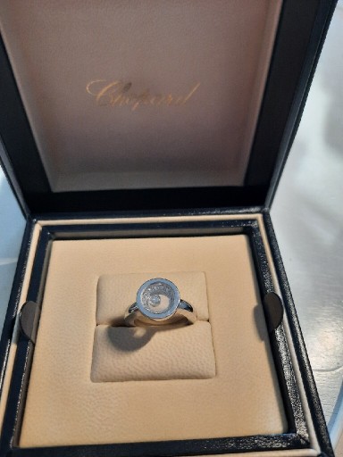 Zdjęcie oferty: Chopard pierscionek z białego złota z brylantami 