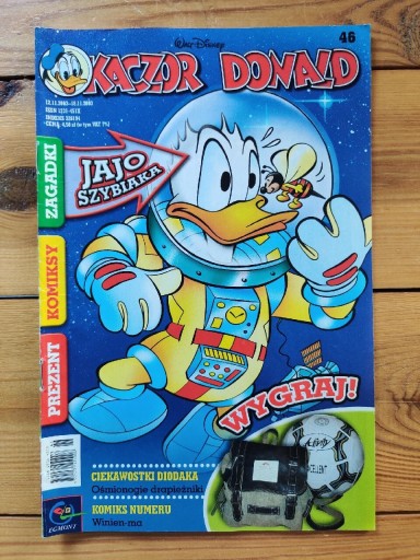 Zdjęcie oferty: Komiks Kaczor Donald nr 46 2003 r.