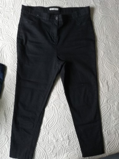 Zdjęcie oferty: *NUTMEG* Czarne spodnie  bawełna+ elastan 20/48