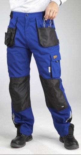 Zdjęcie oferty: Spodnie robocze z odblaskami cordura mocne roz XXL