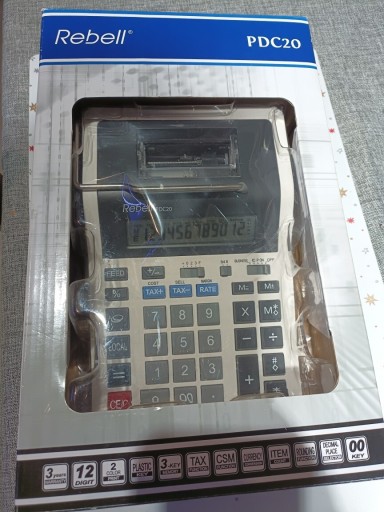 Zdjęcie oferty: Kalkulator drukujący Rebell PDC-20 Warszawa