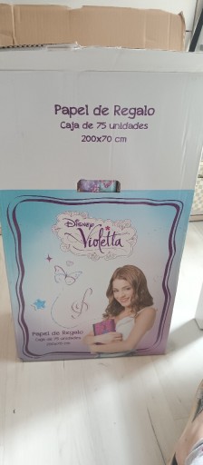 Zdjęcie oferty: Papier prezentowy Violetta 75sztuk 