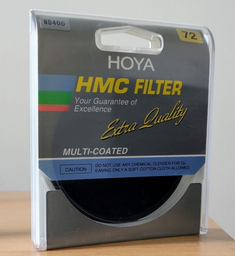 Zdjęcie oferty: Filtr szary Hoya NDx400 / ND400 HMC 72mm