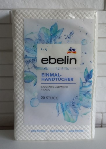 Zdjęcie oferty: ebelin ręczniki jednorazowe 20 szt.