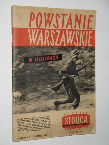 Zdjęcie oferty: Powstanie Warszawskie w ilustracji Stolica 1957