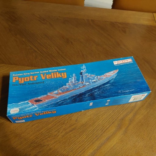 Zdjęcie oferty: Statek model Pyotr Velity, Skala 1:700