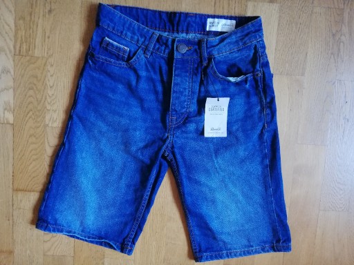 Zdjęcie oferty: Spodnie jeans krótkie PRIMARK szerok. 72 cm - NOWE