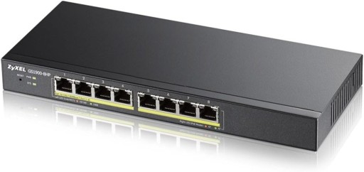 Zdjęcie oferty: ZYXEL 8-portowy przełącznik Gigabit Ethernet Smart