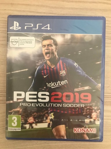 Zdjęcie oferty: Pro Evolution Soccer 2019 PS4 FOLIA PL Okładka