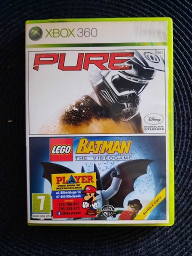 Zdjęcie oferty: Pure + Lego Batman + Gotham racing 3 XBOX 360