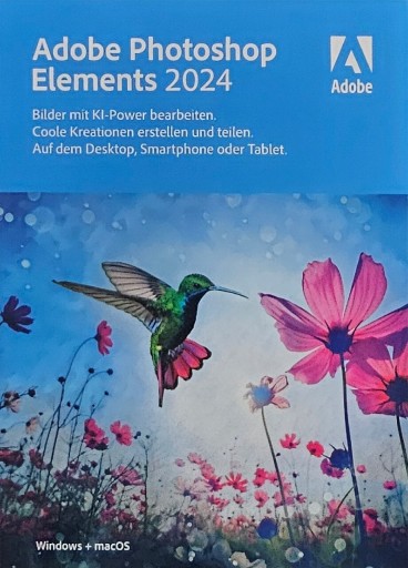 Zdjęcie oferty: Adobe Photoshop Elements 2024 oryginał pudełko-25%